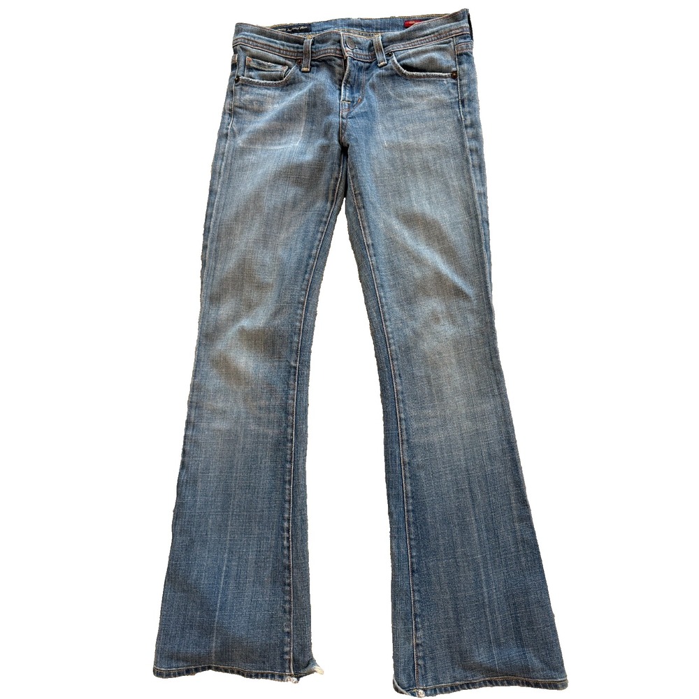 Y2K Citizens of Humanity Blue Ingrid Low Waist Flair Stretch Jeans USA Retro 26